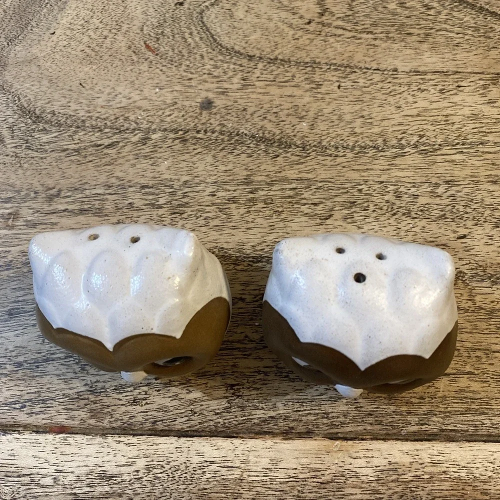 Rare Vintage Owl Salt and Pepper Shakers Set
